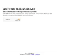Kleine Seitenvorschau von grillwerk-toenisheide.de