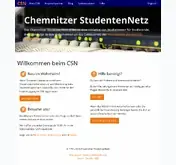Kleine Seitenvorschau von csn.tu-chemnitz.de