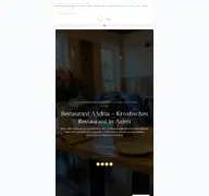 Kleine Seitenvorschau von restaurant-aadria.de