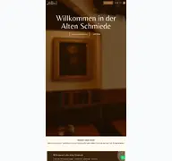 Kleine Seitenvorschau von restaurant-alteschmiede.de