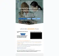 Kleine Seitenvorschau von unternehmerfrauen-bayern.de