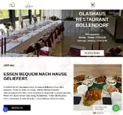 Kleine Seitenvorschau von restaurant-bollendorf.de
