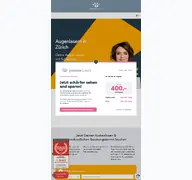 Kleine Seitenvorschau von youseezueri.ch