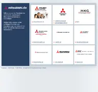 Kleine Seitenvorschau von mitsubishi.de