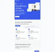 Kleine Seitenvorschau von wordpress.de