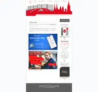 Kleine Seitenvorschau von jobcenter-hallesaale.de