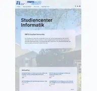 Kleine Seitenvorschau von sc.informatik.rwth-aachen.de