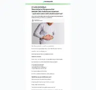 Kleine Seitenvorschau von magengesund.de