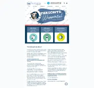 Kleine Seitenvorschau von tierschutzverein-wuppertal.de