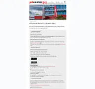 Kleine Seitenvorschau von jobcenter-mz.de
