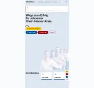 Kleine Seitenvorschau von jobcenter-rnk.de