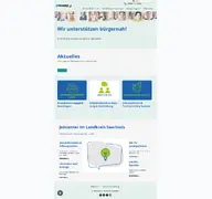 Kleine Seitenvorschau von jobcenter-saarlouis.de