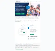 Kleine Seitenvorschau von bankofscotland.de