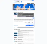 Kleine Seitenvorschau von jobdental.de