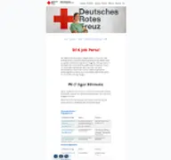 Kleine Seitenvorschau von job.drksiwi.de