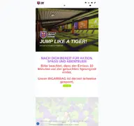 Kleine Seitenvorschau von tigerjump.de