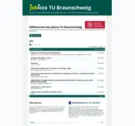 Kleine Seitenvorschau von jobicco.tu-braunschweig.de