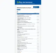 Kleine Seitenvorschau von jobicco.uni-hannover.de