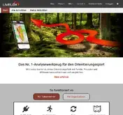 Kleine Seitenvorschau von livelox.com