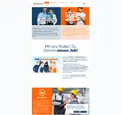 Kleine Seitenvorschau von jobnext24.de