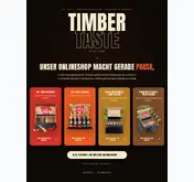 Kleine Seitenvorschau von timber-taste.de
