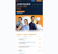 Kleine Seitenvorschau von jobplauamsee.de