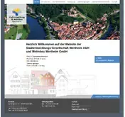 Kleine Seitenvorschau von steg-wohnbau.de