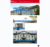 Kleine Seitenvorschau von jobportal.heiligenhaus.de