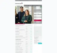 Kleine Seitenvorschau von timecon.de