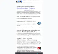 Kleine Seitenvorschau von ars-rohrreinigungsservice.de