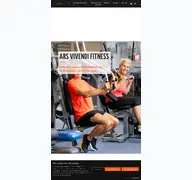 Kleine Seitenvorschau von arsvivendi-fitness.de