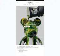Kleine Seitenvorschau von artbearconcept.de