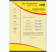 Kleine Seitenvorschau von taxi-kruempelmann.de