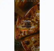 Kleine Seitenvorschau von pizzaartissima.de