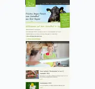Kleine Seitenvorschau von steindlhof.de