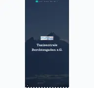 Kleine Seitenvorschau von taxizentrale-berchtesgaden.de