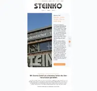 Kleine Seitenvorschau von steinko.de