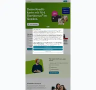 Kleine Seitenvorschau von barclays.de
