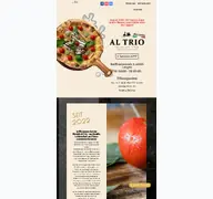 Kleine Seitenvorschau von pizzeria-al-trio.de