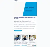 Kleine Seitenvorschau von jobs-bei-weber.de