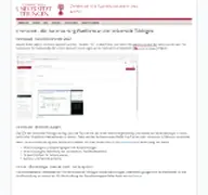Kleine Seitenvorschau von timmscast.uni-tuebingen.de