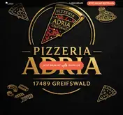 Kleine Seitenvorschau von pizzeriaadriagreifswald.de