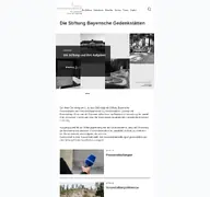 Kleine Seitenvorschau von stiftung-bayerische-gedenkstaetten.de
