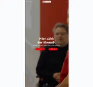 Kleine Seitenvorschau von jobs.carolinenhoehe.de