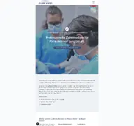 Kleine Seitenvorschau von zahnaerzte-rheinweiss.de