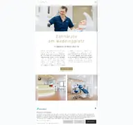 Kleine Seitenvorschau von zahnaerzte-wedding.de