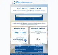 Kleine Seitenvorschau von hilfelotse-berlin.de