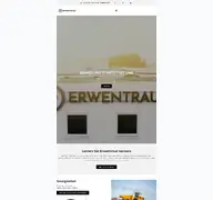 Kleine Seitenvorschau von erwentraut.de