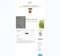 Kleine Seitenvorschau von zahnarztpraxis-dr-hesener.de