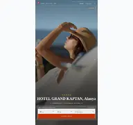 Kleine Seitenvorschau von grandkaptan.resorthotel.de